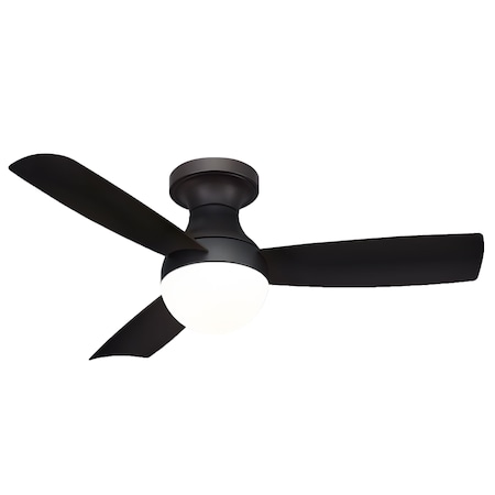 Orb 3-Blade Smart Flush Mount Ceiling Fan